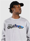 Thrasher Свитшот RACECAR серый - фото 45597