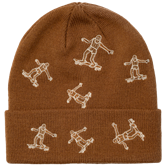 Шапка Thrasher GONZ PATTERN brown - фото 45627