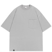 Футболка Haided PCKT BRSHD RLXD TEE contemp.grey.brsh - фото 46248