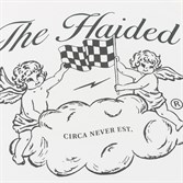 Футболка Haided CHECKERED FLAG RLXD HW TEE ecru - фото 46267