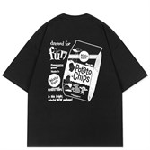 Футболка Haided CHIPS RLXD TEE black - фото 46280