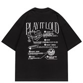 Футболка Haided LOUD RLXD HW TEE black - фото 46311