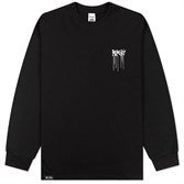 Лонгслив Haided REPENT RLXD LS TEE black - фото 46339