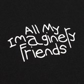 Лонгслив Haided FRIENDS RLXD LS TEE black - фото 46349