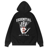 Худи Haided ESSENTIAL DAY HOODIE VLR black - фото 46369