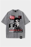 Футболка SHMOT "FIGHT CLUB", GARMENT DYE серый - фото 46738