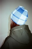 шапка Magamaev M beanie blue/white - фото 46903