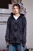 Зип-худи Бордшоп1 basic washed черный - фото 47497