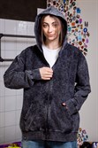 Зип-худи Бордшоп1 basic washed черный - фото 47501