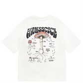 Футболка Haided ENDLESS CYCLE RLXD HW TEE ecru - фото 47557