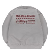 Свитшот Haided SNACK RLXD HW SWT steel.grey - фото 47610