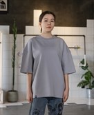 Футболка БОРДШОП#1 basic v2 светло-серый - фото 47827