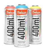 54002 Belazo краска Art Spray Black 400мл. - фото 48289