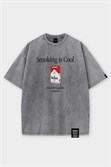 Футболка SHMOT "MARLBORO", GARMENT DYE серый - фото 48714