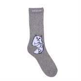 Носки RIPNDIP LORD NERMAL SOCKS (HEATHER NATURAL) - фото 48830