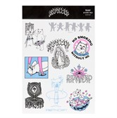 Наклейки RIPNDIP MOTHER NERM STICKER SHEET (MULTI) - фото 48856