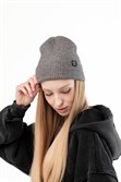 Шапка БОРДШОП1 Вафл серый - фото 49613