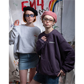 БИЧ Укороченный ретро свитшот "День" - фото 50360