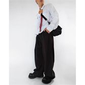 Широкие Брюки БИЧ / Чёрные - фото 50370