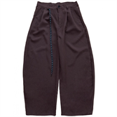 Широкие Брюки БИЧ / Коричневые - фото 50374