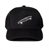 Бейсболка Бордшоп1 Sk8 черный - фото 50461