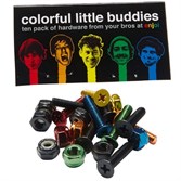 Винты Enjoi  Little Buddies Anodized Bolts 1" - фото 50700