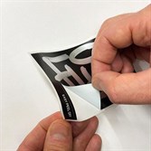 Наклейка Flux Eggshell черный - фото 52000