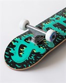 Скейтборд Футворк Пламя Зеленый 7.5 x 30.75 - фото 52271