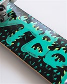 Скейтборд Футворк Пламя Зеленый 7.5 x 30.75 - фото 52274