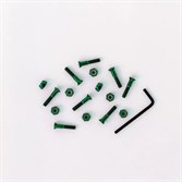 Комплект винтов Footwork Shiny Green 1" - фото 52424