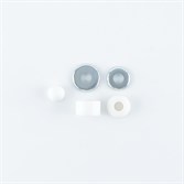 Chilly. Комплект Универсальных Амортизаторов (бушинги+шайбы+пивот кап) 95А Белый - фото 52436