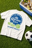 Футболка SHMOT "CORONA", MONO белый - фото 53183