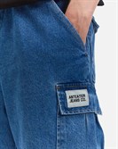Шорты ANTEATER WideCargoShorts-Denim-Navy - фото 53272