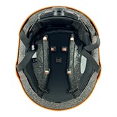 Шлем BROSTUFF Diamond Glossy Orange S (51-54cm) - фото 53356