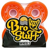 Колеса для лонгборда BROSTUFF Orange 70*50mm 78A - фото 53423