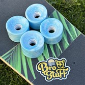 Колеса для лонгборда BROSTUFF PRO Blue Swirl 70*50mm 78AAK - фото 53428
