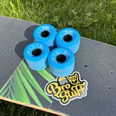 Колеса для круизера BROSTUFF Blue 65*45mm 78A - фото 53447
