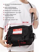 Сумка Бордшоп#1 Кросс Hello черный - фото 53628