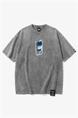 Футболка SHMOT "XANAX", GARMENT DYE серый - фото 53721