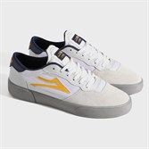 Кеды Lakai Cambridge Elite: White Leather Grey Mist - фото 54076