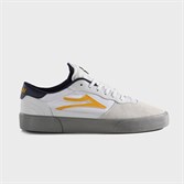 Кеды Lakai Cambridge Elite: White Leather Grey Mist - фото 54077