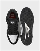 Кеды Lakai Telford Low Black/White Leather - фото 54102
