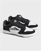 Кеды Lakai Telford Low Black/White Leather - фото 54103