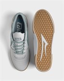 Кеды Lakai Cambridge Elite: White Leather Grey Mist - фото 54251
