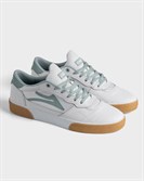 Кеды Lakai Cambridge Elite: White Leather Grey Mist - фото 54252