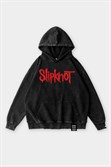 Худи SHMOT "SLIPKNOT LOGO", GARMENT DYE черный - фото 54606
