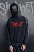 Худи SHMOT "SLIPKNOT LOGO", GARMENT DYE черный - фото 54609