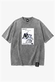 Футболка SHMOT "AIBO", GARMENT DYE серый - фото 54617