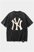 Футболка SHMOT "NY", GARMENT DYE черный - фото 54620