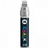 Molotow Маркер CHALK 628001 metallic silver 15 мм - фото 54962